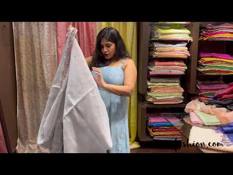 Tussars , Semi organzas and floral hand painted sarees by ashimafashion.com