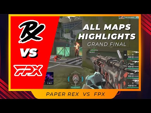 Paper Rex vs FPX (GRAND FINAL) ALL MAPS HIGHLIGHTS | VCT Stage 2: Masters Copenhagen