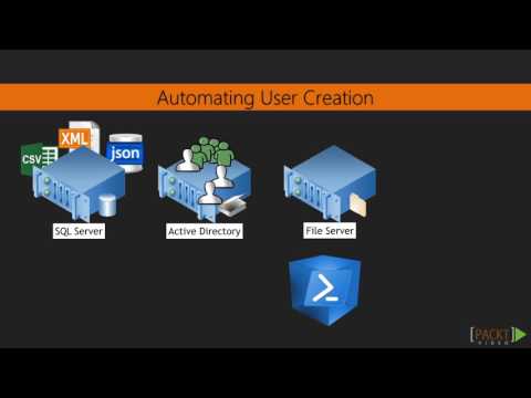 Mastering Windows PowerShell 5 Administration User Import Automation | packtpub com