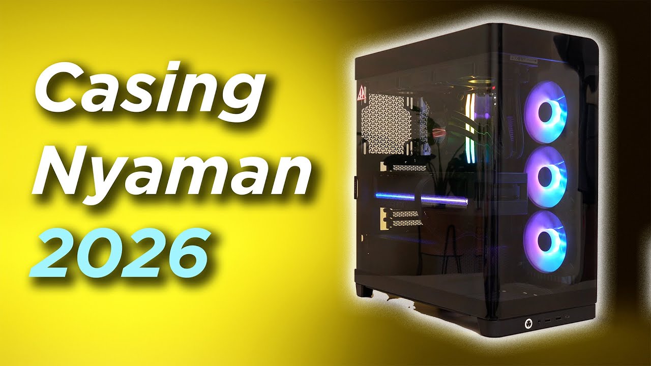 Casing PC Paling Praktis di 2026! - Corsair Frame 4500X