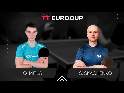 11:35 Oleksii Mitla - Serhii Skachenko 13.11.2023 TT Euro.Cup Ukraine Master. TABLE 4