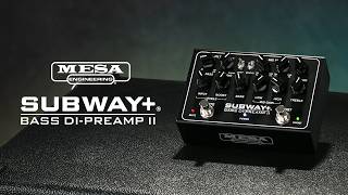 Mesa/Boogie Subway+ Bass DI-Preamp II: ペダル型ベースプリアンプ兼