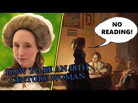 Bitter 18th Century Woman gives her Daughter salty life Advice