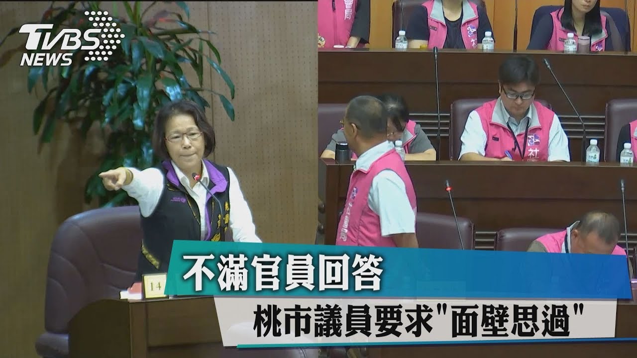 照做!不滿回答 桃市議員要官員面壁思過