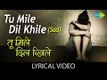 Tu Mile Dil Khile With Lyrics तू मिले दिल खेले गाने के बो�