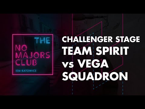 No Majors Club 2: Team Spirit vs Vega Squadron w/ Sam, Jacky & Esio