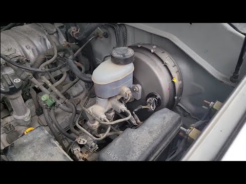2002 Toyota Sequoia Tundra Brake Booster Replacement