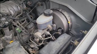 2002 Toyota Sequoia Tundra Brake Booster Replacement