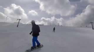 preview picture of video 'Kartalkaya Kar Tahtası (Snowboard) ile kayak Sezgin Atik! 20140309140900'