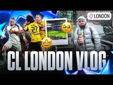 TOTTENHAM vs. DORTMUND - CL Gruppenphase Stadionvlog 🔥🏆 | ERSTES MAL LONDON