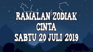 Ramalan Zodiak Cinta Besok Sabtu 20 Juli 2019
