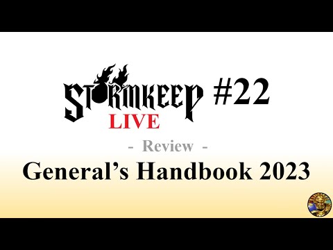 The Stormkeep LIVE #22 - Review: General's Handbook 2023 (ft. Caleb Hastings)