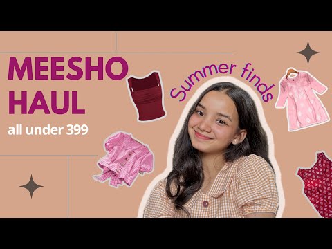 MEESHO summer finds ✨ under 399 | cute tops🍓 dresses 🌸 and kurtis 🐚