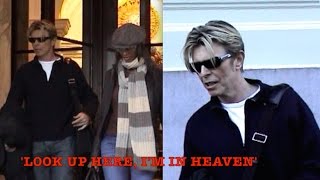 David Bowie &amp; Iman in Amsterdam-Amstel Hotel.