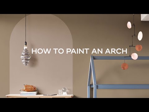 How To Paint An Arch Feature Wall - DIY Painted Arch | Dulux