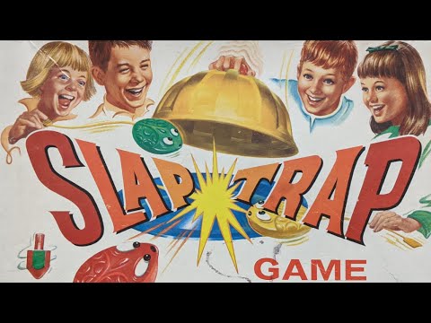 Board Game Archaeology #94 Slap Trap Game by Ideal 1967