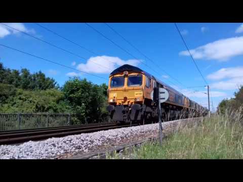 66728 & 66771 4D01 Tyne Coal Tml - Doncaster (repair Special) 8/7/17