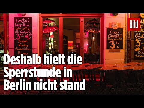 Sperrstunde in Berlin: DIESER Anwalt kippte sie – und erkärt hier das Urteil