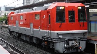 【DF50風塗装】JR西日本｢DEC743-1｣近畿車輛出場公式試運転　おおさか東線 城北公園通駅通過