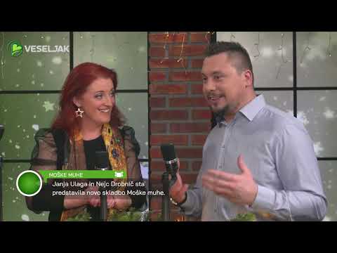 Židan popoldan: Janja Ulaga in Nejc Drobnič razkrivata moške (in ženske) muhe