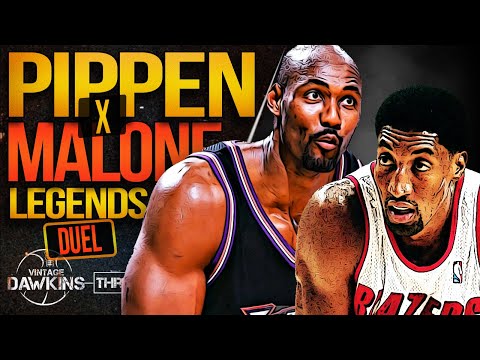Scottie Pippen vs Karl Malone EPiC Duel | 2000 WCSF Game 5 | VintageDawkins