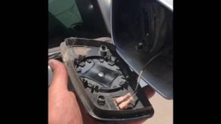How to take off mirror on Lincoln LS 2000 up to 2003