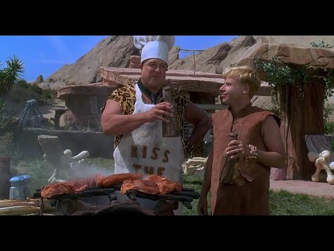 The Flintstones (1994) - BBQ Scene (HD)