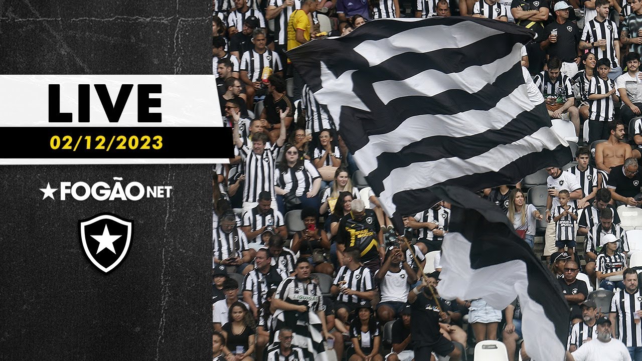 LIVE | Botafogo (time e torcida) se prepara para o penúltimo jogo no Brasileirão-2023