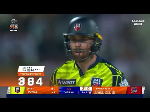 Aspin Stallions vs UAE Bulls | Final | Abu Dhabi T10 | 2025 | T10
