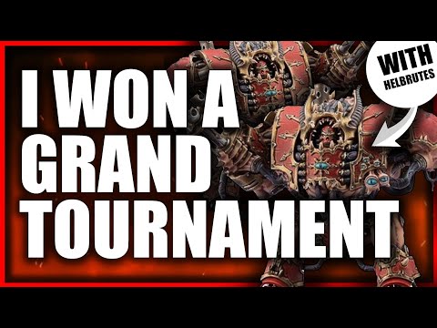 World Eaters take first place at 120 player GT!