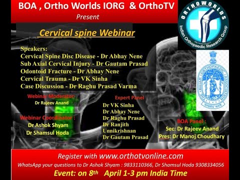 BOA  spine webinar - Cervical Spine