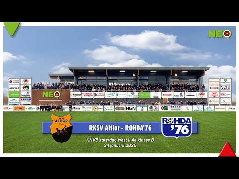 Samenvatting Altior - Rohda'76 24 januari 2026