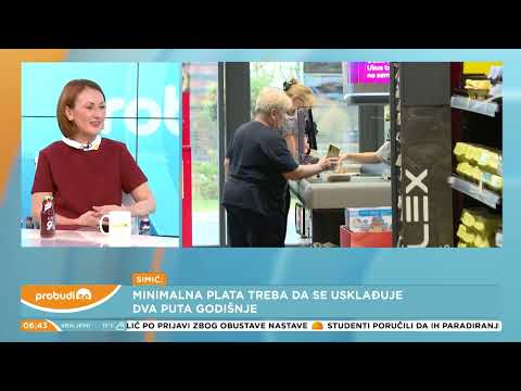 Ana Simić: Minimalna zarada nije dovoljna za dostojan život