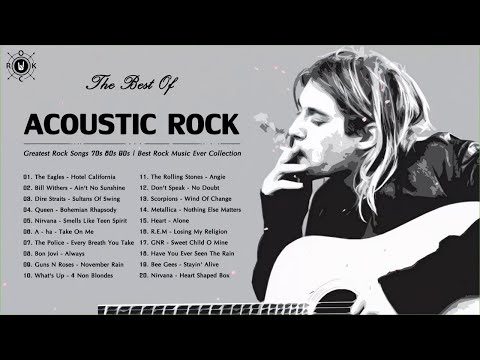 Acoustic Rock Songs 70s 80s 90s | Best Rock Music Ever Collection