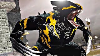 Spider-Man vs. Symbiote Wolverine Boss Fight Scene (Spider-Man Web of Shadows)