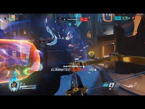 Overwatch Hanzo God Wraxu Intense Gameplay With 48 Elims