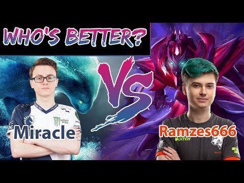 Miracle Morhpling VS Ramzes666 Spectre - Who's Better ? - Dota 2 Ranked Gameplay