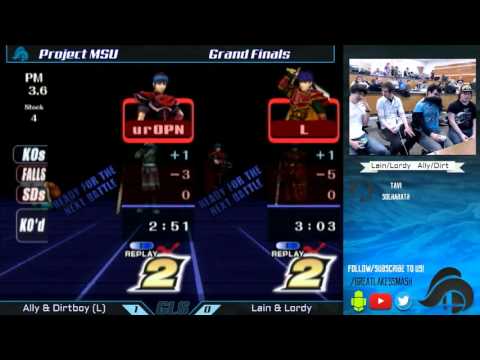 Project MSU 3 Doubles Grand Finals - Ally & Dirtboy vs. Lain & Lordy