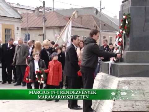 A március 15-i rendezvények Máramarosszigeten - Hírhét TV Sziget