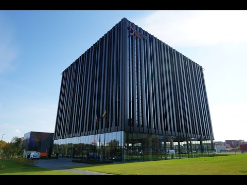 UAB OREX GROUP administracinio pastato (Avia Solutions Group) fasado apdaila