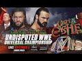 WWE Clash At The Castle 2022 Full And Official Match Card