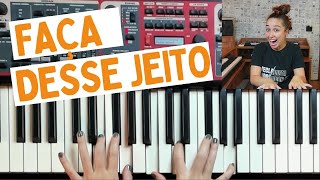 FUNDO MUSICAL no TECLADO, Jeito fácil de fazer