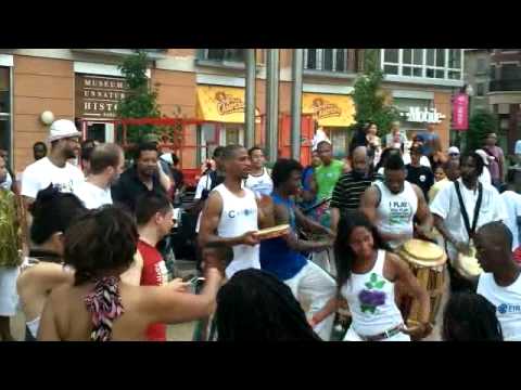Axe dance at the Afro-Brazilian Arts and Cultural Festival Wash., D.C.