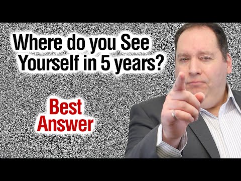 【英文面試攻略】當面試官問「你認為 5 年後會成為什麼樣的人？」該怎麼回答？(Where Do You See Yourself in 5 Years | Best Answer (from former CEO))