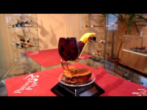 Pipa radica bent fatta a mano - www.paronellipipe.it