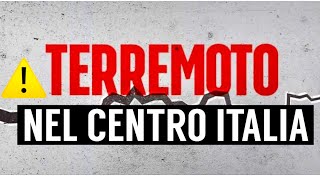 FORTE TERREMOTO TRA MARCHE E ABRUZZO: MAGNITUDO 4.1