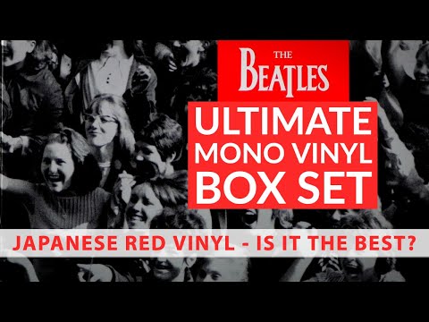 The Beatles JAPAN MONO Red Vinyl  - Is It The BEST?  - Box Sets Compared