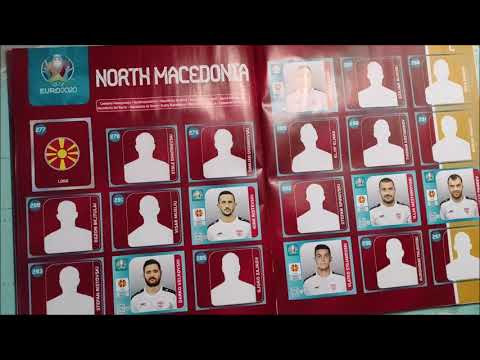 Panini EURO 2020 pronunciation of Macedonian players