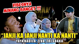 Download lagu JANJI KA JANJI NANTI KA NANTI - FAUZANA (LIVE NGAMEN) YAYA NADILA, ZIVA, TRI SUAKA mp3