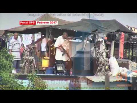 Presuntos pandilleros montan vigilancia fuertemente armados dentro de cárcel en SPS